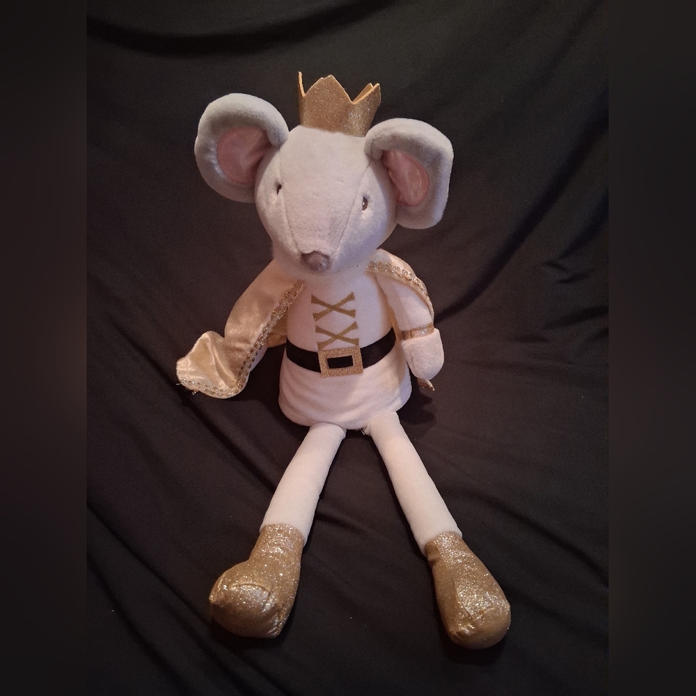 FAO Schwarz 22” Glow Brights Musical Mouse King From The Nut Cracker Ballet